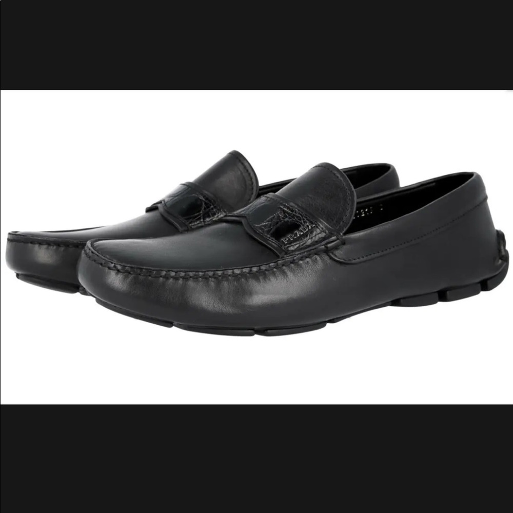 PRADA BLACK LOAFER 2DD141